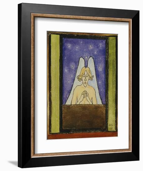 Meditation, 1895-Hugo Simberg-Framed Giclee Print