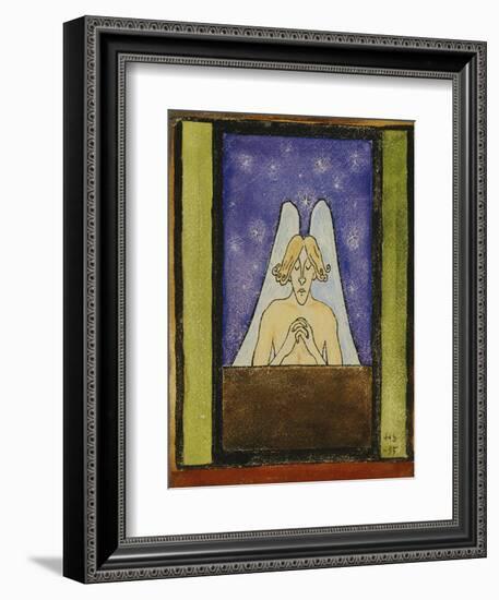 Meditation, 1895-Hugo Simberg-Framed Giclee Print