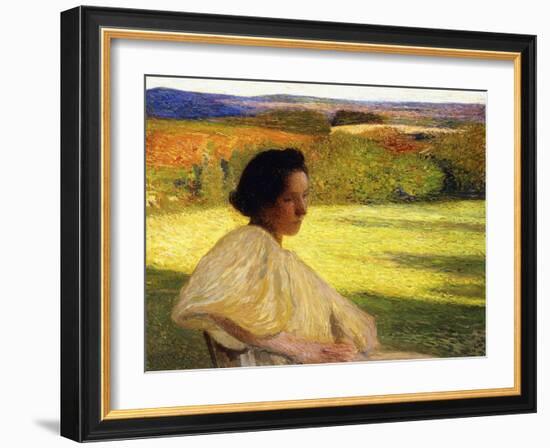 Meditation, 1896-Henri Martin-Framed Giclee Print