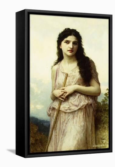 Meditation, 1902-William Adolphe Bouguereau-Framed Premier Image Canvas