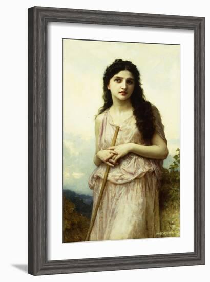 Meditation, 1902-William Adolphe Bouguereau-Framed Giclee Print