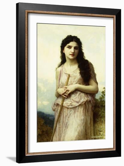 Meditation, 1902-William Adolphe Bouguereau-Framed Giclee Print