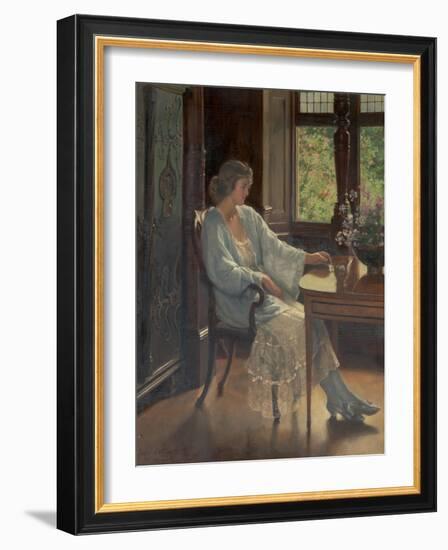 Meditation, 1921-John Collier-Framed Giclee Print