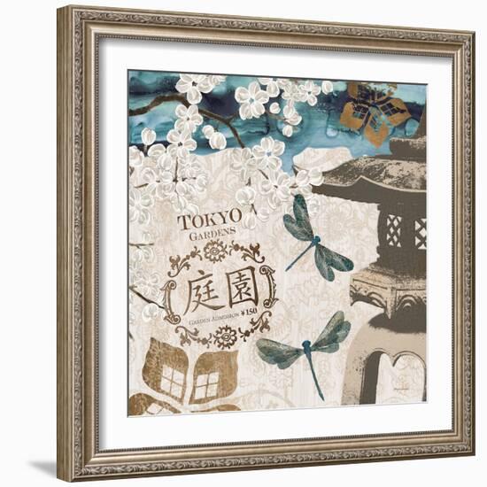 Meditation Gardens 1-Morgan Yamada-Framed Art Print