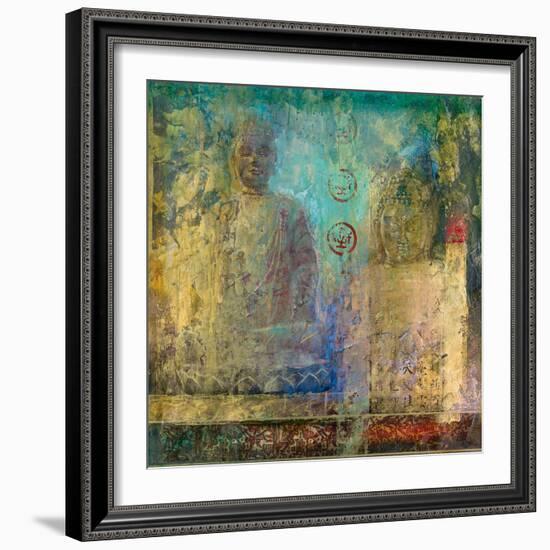 Meditation Gesture IV-Santiago-Framed Giclee Print