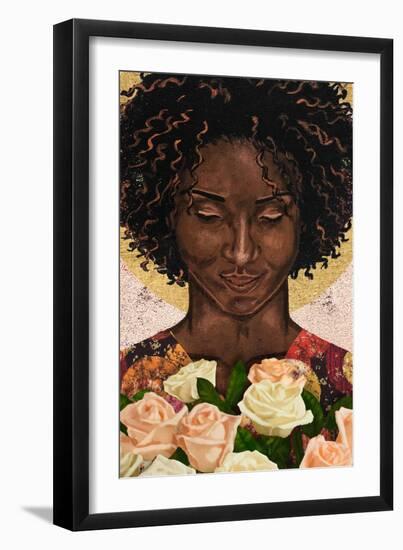 Meditation I-Alonzo Saunders-Framed Art Print