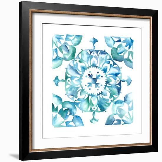 Meditation Tiles I-Chariklia Zarris-Framed Art Print