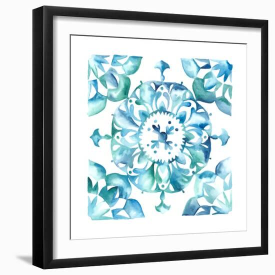 Meditation Tiles I-Chariklia Zarris-Framed Art Print