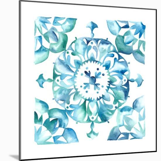 Meditation Tiles I-Chariklia Zarris-Mounted Art Print