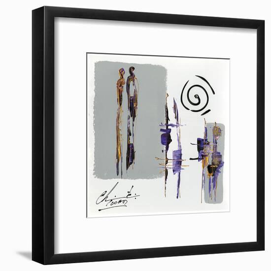 Meditation-Christine Tison-Framed Art Print