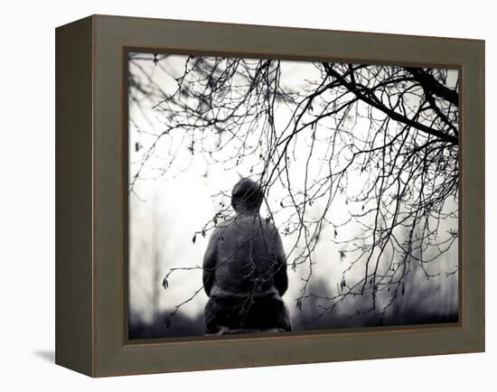 Meditation-Sharon Wish-Framed Premier Image Canvas