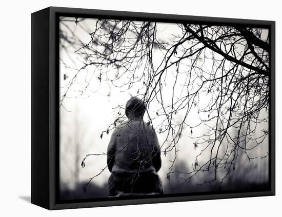 Meditation-Sharon Wish-Framed Premier Image Canvas