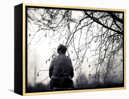 Meditation-Sharon Wish-Framed Premier Image Canvas