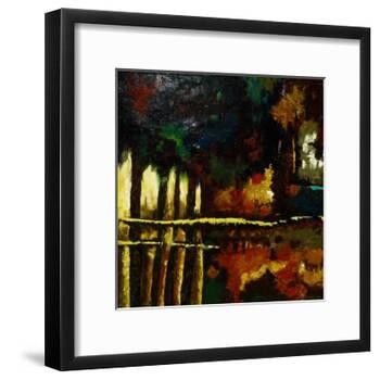 Meditation-Hyunah Kim-Framed Art Print