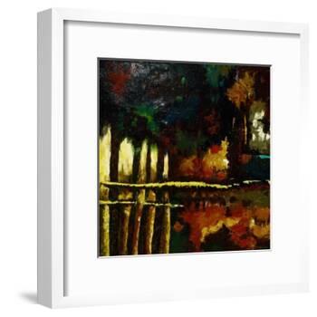 Meditation-Hyunah Kim-Framed Art Print