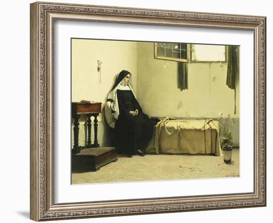 Meditation-null-Framed Giclee Print