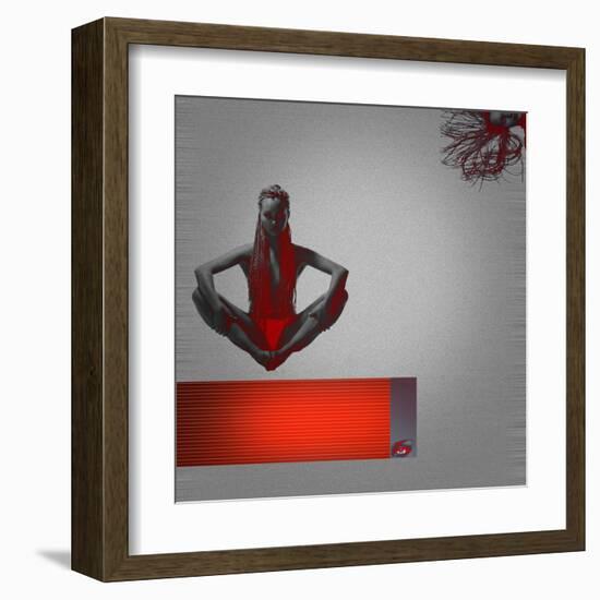 Meditation-NaxArt-Framed Art Print