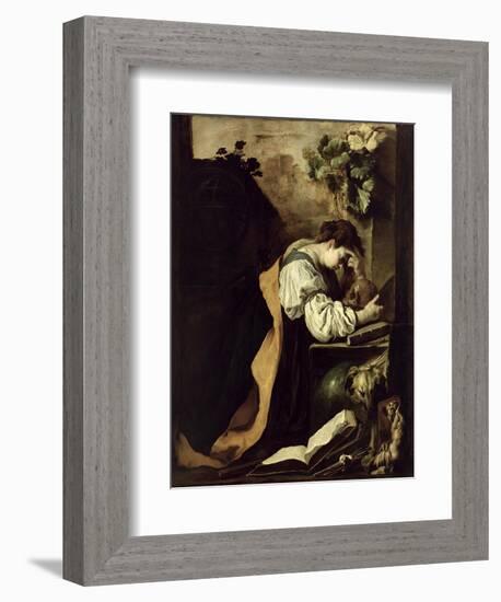 Meditation-Domenico Fetti-Framed Giclee Print