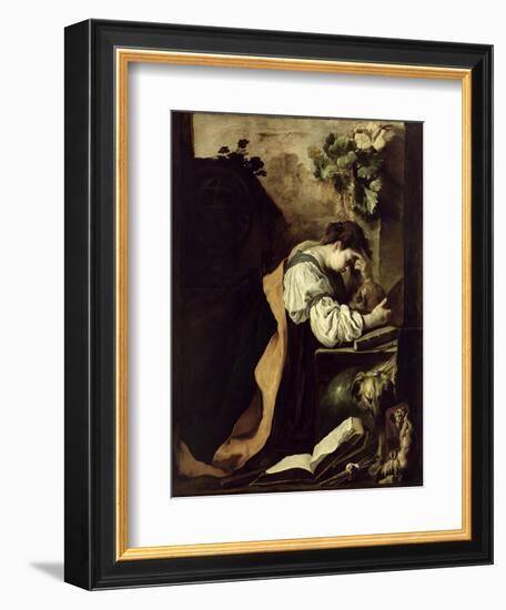 Meditation-Domenico Fetti-Framed Giclee Print