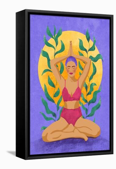 Meditation-Raissa Oltmanns-Framed Premier Image Canvas