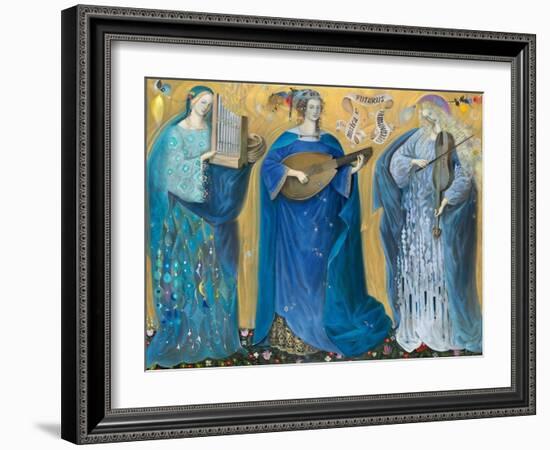 Meditations on the Holy Trinity - after the music of Olivier Messiaen, 2007-Annael Anelia Pavlova-Framed Giclee Print