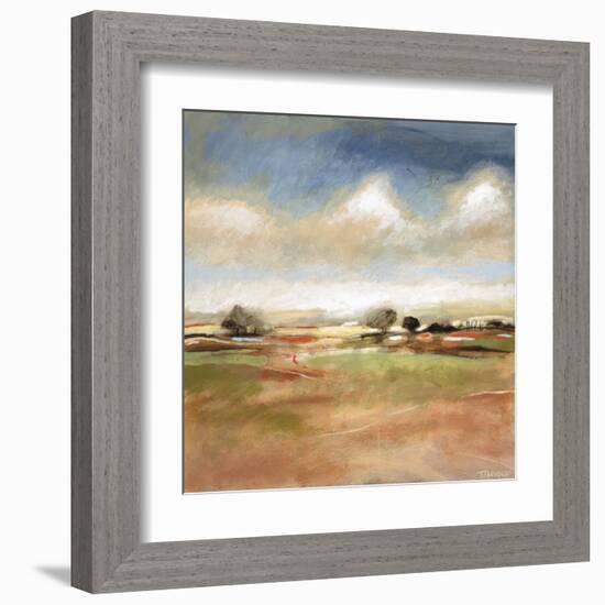 Meditative Journey-T^ J^ Bridge-Framed Art Print