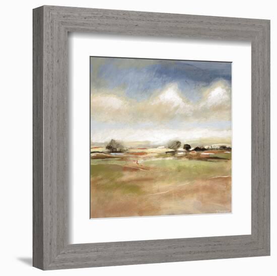 Meditative Journey-T^ J^ Bridge-Framed Art Print