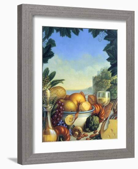 Mediteranean Still Life-Dan Craig-Framed Giclee Print