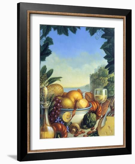 Mediteranean Still Life-Dan Craig-Framed Giclee Print