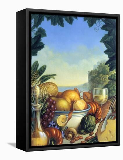 Mediteranean Still Life-Dan Craig-Framed Premier Image Canvas