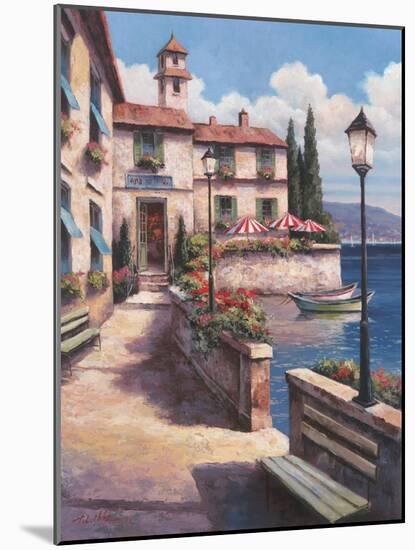Mediteranean Villa-TC Chiu-Mounted Art Print