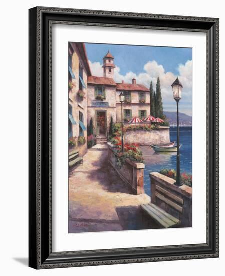 Mediteranean Villa-TC Chiu-Framed Art Print