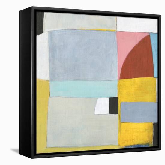 Mediterranean Abstract I-Jodi Fuchs-Framed Stretched Canvas