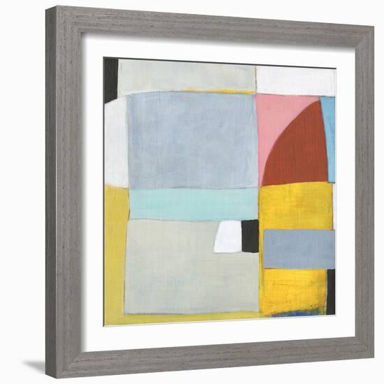 Mediterranean Abstract I-Jodi Fuchs-Framed Art Print