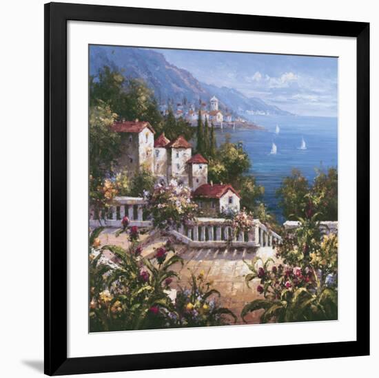 Mediterranean Arches III-Gabriela-Framed Art Print