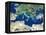 Mediterranean Basin, Satellite Image-PLANETOBSERVER-Framed Premier Image Canvas