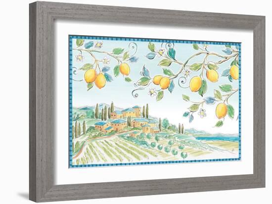 Mediterranean Breeze I-Daphne Brissonnet-Framed Art Print