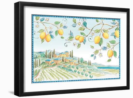 Mediterranean Breeze I-Daphne Brissonnet-Framed Art Print