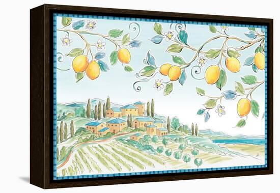 Mediterranean Breeze I-Daphne Brissonnet-Framed Stretched Canvas