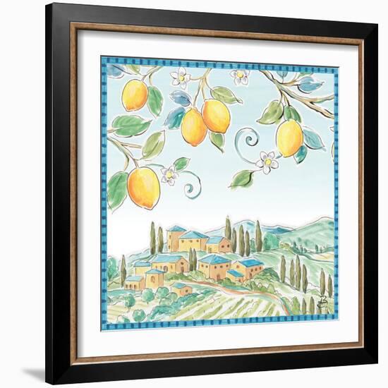 Mediterranean Breeze IX-Daphne Brissonnet-Framed Art Print