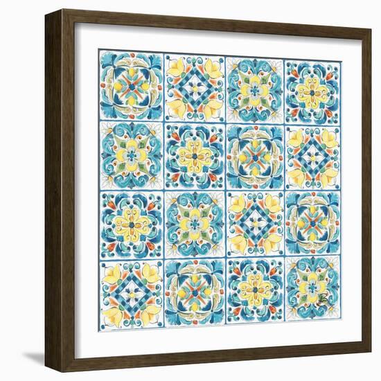 Mediterranean Breeze Step 03A-Daphne Brissonnet-Framed Art Print