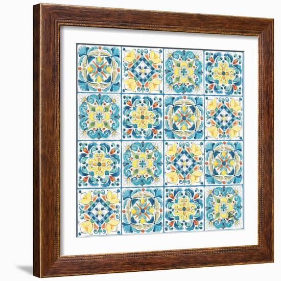 Mediterranean Breeze Step 03A-Daphne Brissonnet-Framed Art Print