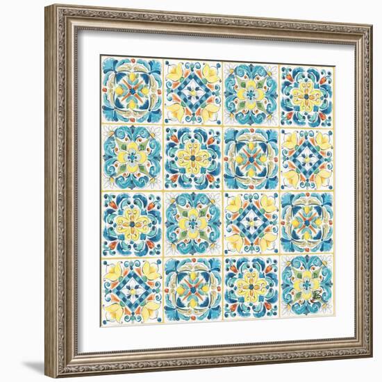 Mediterranean Breeze Step 03B-Daphne Brissonnet-Framed Art Print