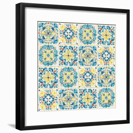 Mediterranean Breeze Step 03B-Daphne Brissonnet-Framed Art Print