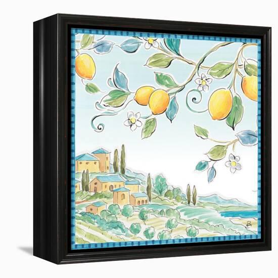 Mediterranean Breeze X-Daphne Brissonnet-Framed Stretched Canvas