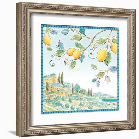 Mediterranean Breeze X-Daphne Brissonnet-Framed Art Print