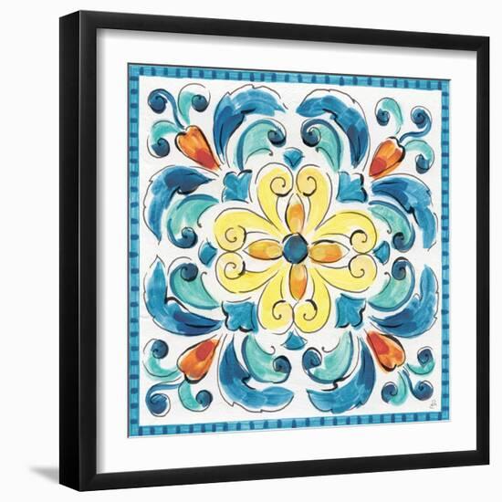 Mediterranean Breeze XIX-Daphne Brissonnet-Framed Art Print