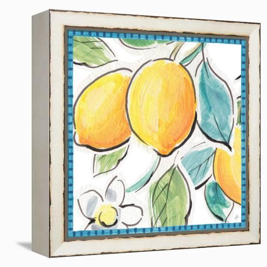 Mediterranean Breeze XV-Daphne Brissonnet-Framed Stretched Canvas