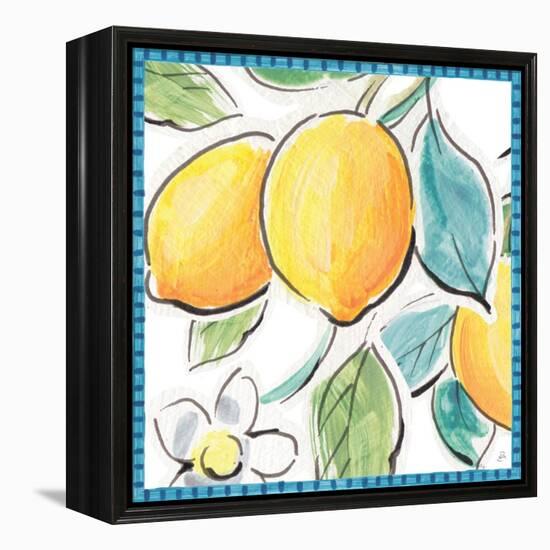 Mediterranean Breeze XV-Daphne Brissonnet-Framed Stretched Canvas