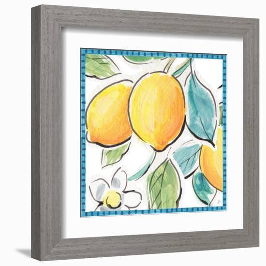 Mediterranean Breeze XV-Daphne Brissonnet-Framed Art Print